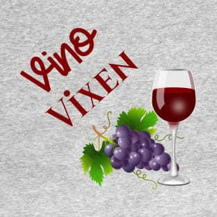 Vino Vixen Wine Lover T-Shirt